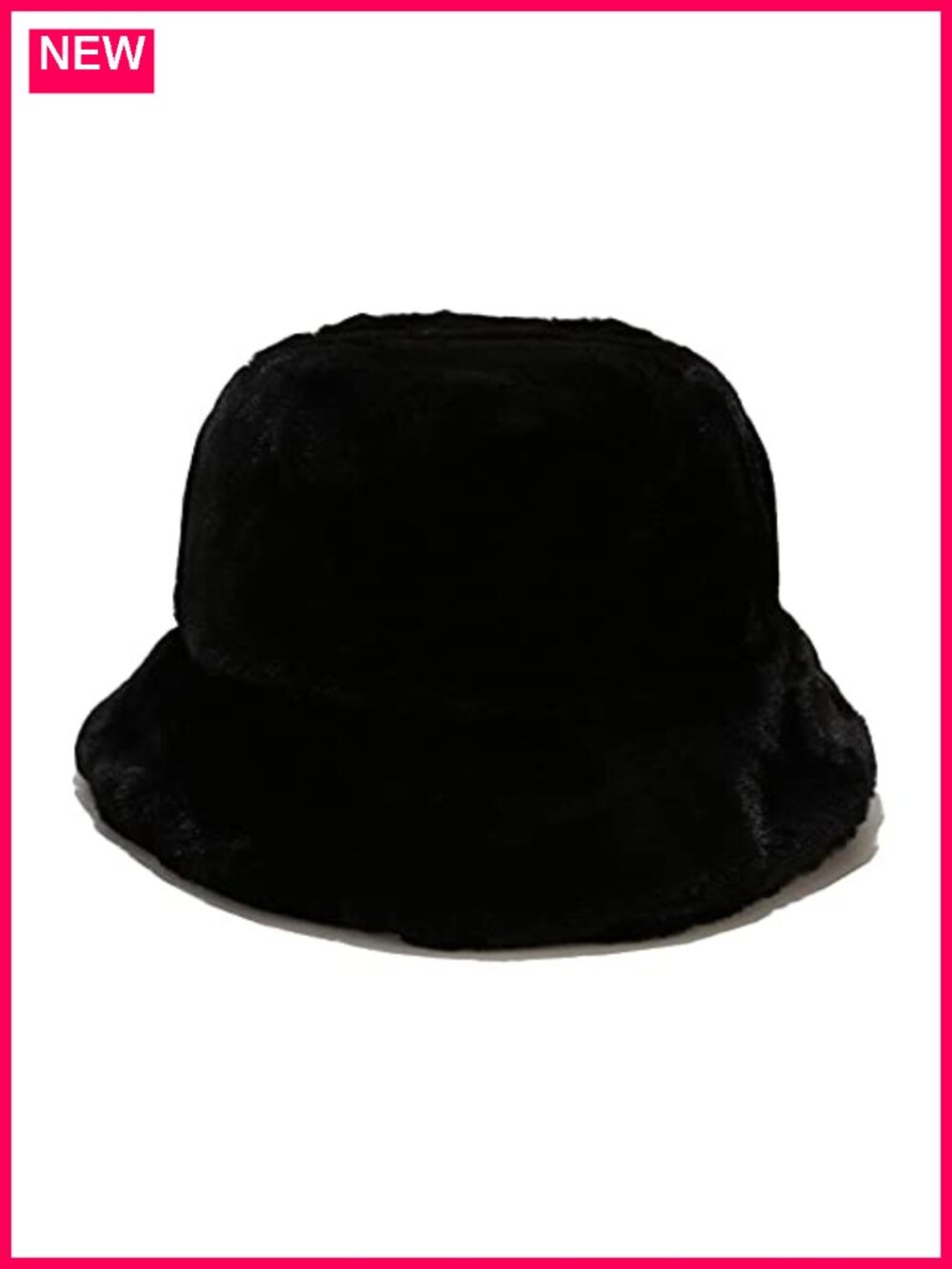 Faux Fur Furry Warm Winter Bucket Hat One Size